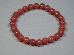 Bižutéria - Náramok minerál Karneol vnútorný obvod cca 18cm